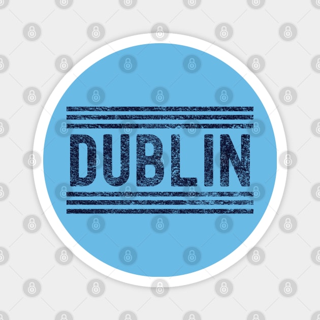 Dublin - Atha Cliath - Up The Dubs - Gaelic Sports Magnet by WonderWearCo 